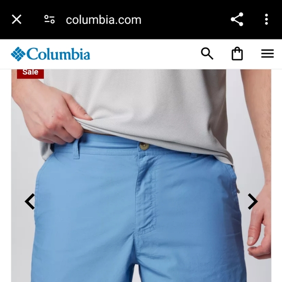 Columbia men's washed out shorts size 36 10 in inseam - Picture 2 of 8